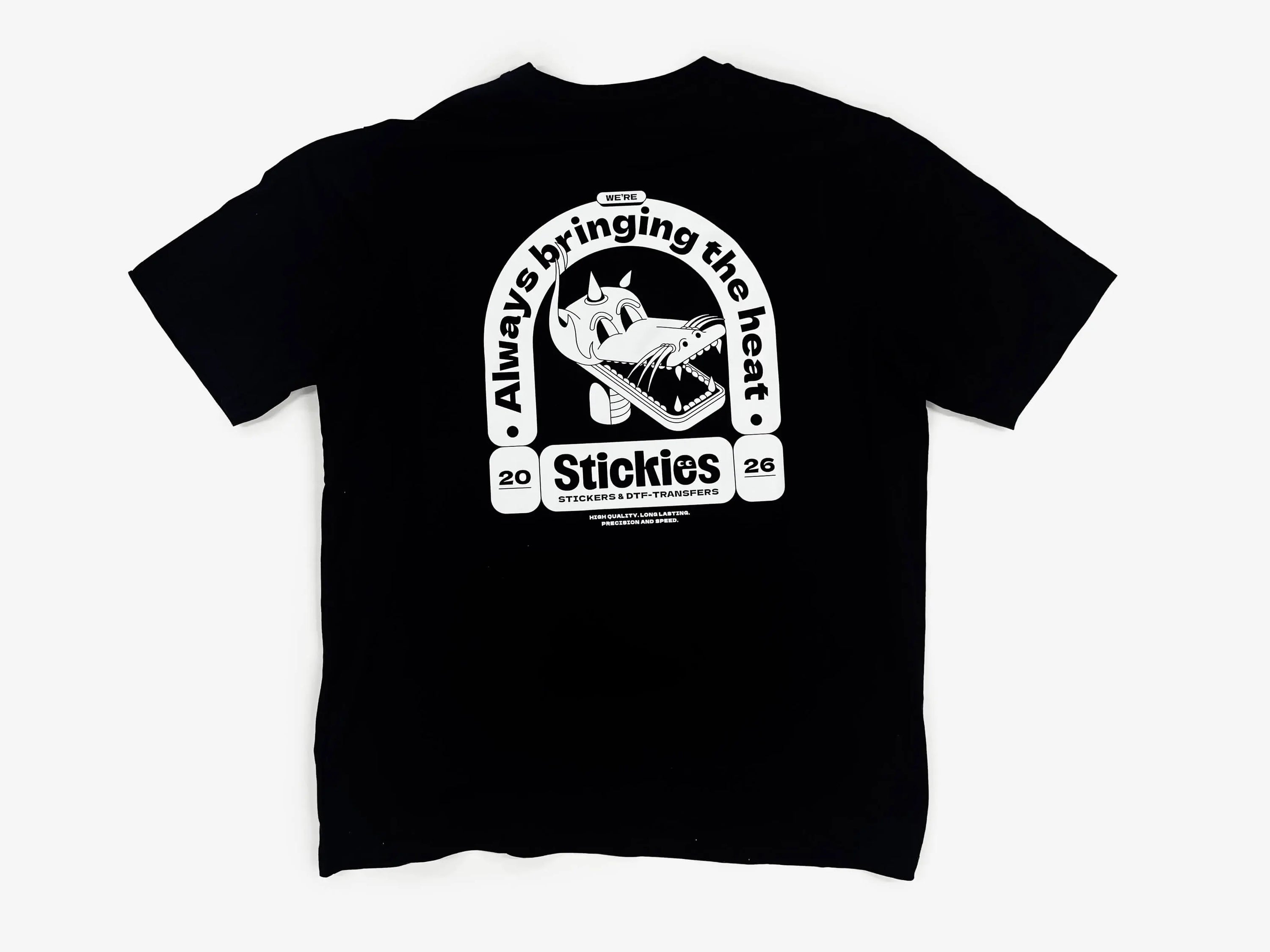 Always Bringing the Heat T-shirt Stickies