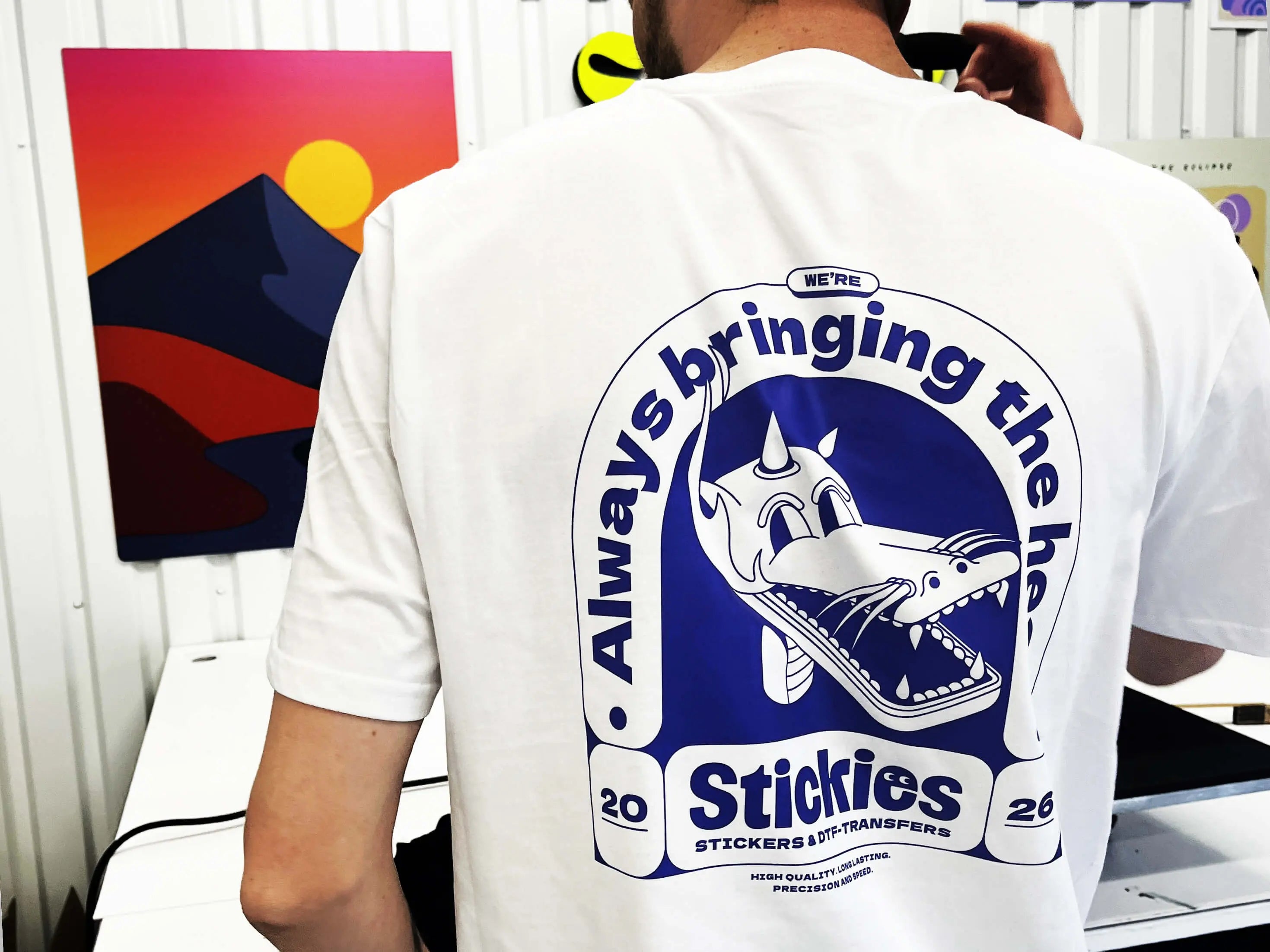 Always Bringing the Heat T-shirt Stickies