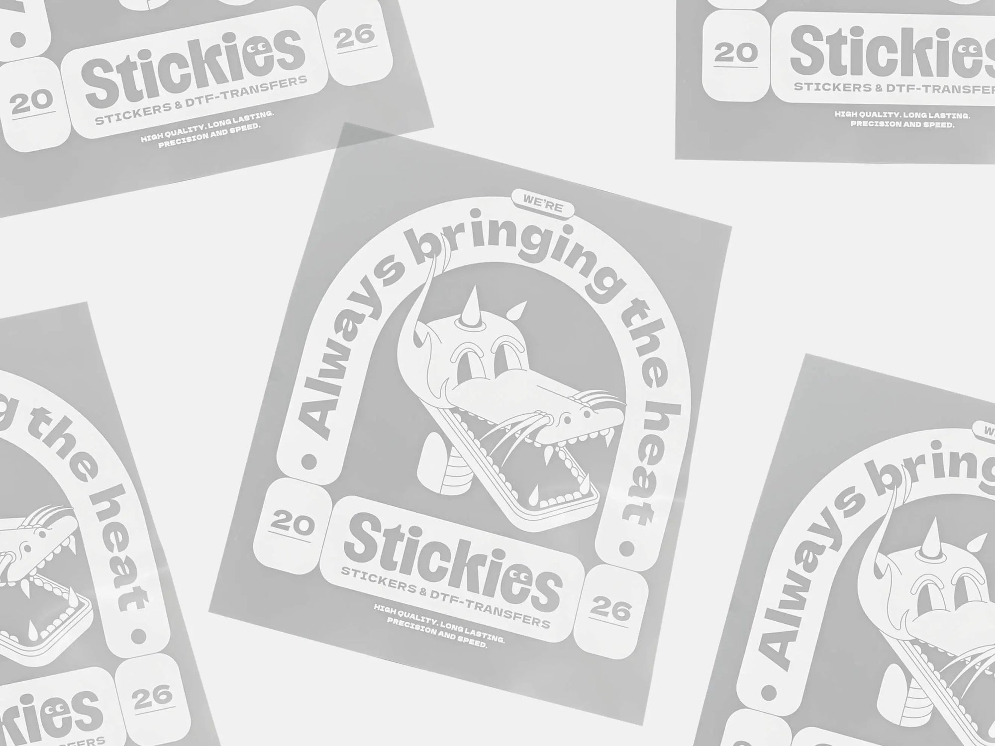 DTF transfers Stickies